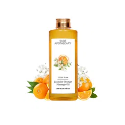 SAGE APOTHECARY 100% Pure Jasmine Orange Massage Oil - 500 ml-picture-6