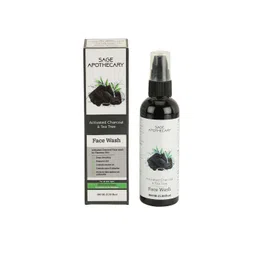 SAGE APOTHECARY Black Activated Charcoal Face Wash 100 Ml-picture-24