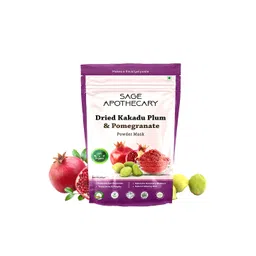 SAGE APOTHECARY Dried Kakdu Plum & Pomegranate Powder Mask 100g-picture-28