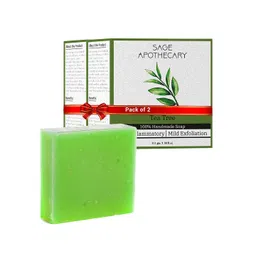 SAGE APOTHECARY Transperant Tea Tree Bath Soap- 100 GM-picture-43