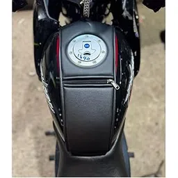 Sahara Seats Pulsar 220 Plain Tank Cover Black Zipper Closure-picture-30