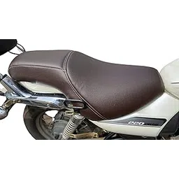 Sahara Seats Bajaj Avenger 150/180/220 Leatherette Cushion Seat Cover for All Models (Brown)-picture-17