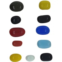 Sahiba Gems Multicolor Cut Natural Agate Gemstone-picture-30