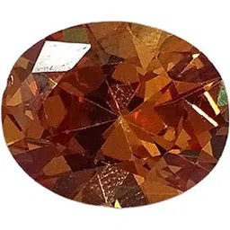 sahiba gems 17 Carat / 18.85 Ratti Oval Cut Gomed Zircon Cubic Zirconia (Zircon) For Ring/Pendant Size-picture-58