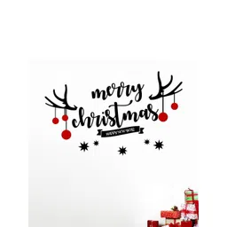 Sai Designs Black & Red Christmas Wishes Wall Sticker-picture-23