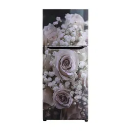 Sai Designs Off-White Flower Printed Fridge Sticker-image-20