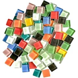 Sai Mosaic Art Multicolour 15x15x3mm Glossy 200 gm-picture-11