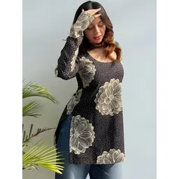 SAICHA Floral Printed Kurti image 1