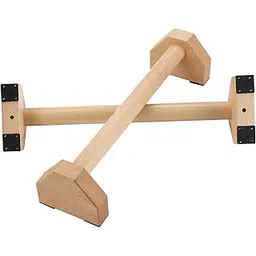 Saif Handicrafts Wooden Push Up Bars Gym Gear Equipment with Anti-Slid Mat Workout Solid Exercise Women Men Portable Fitness-picture-22