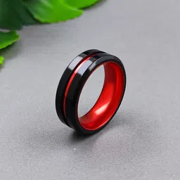 saiizen Stainless Steel Rhodium Plated Ring-picture-17