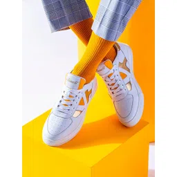 Saint G Men Colourblocked Leather Sneakers-picture-24