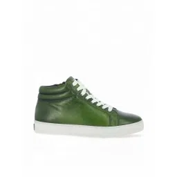 Saint G Men's Lamberto Green Ankle High Sneakers image 2