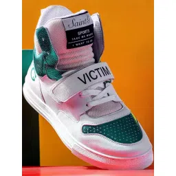 Saint G Men's Rowan Green Ankle High Sneakers-picture-41