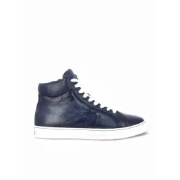 Saint G Men's Tesoro Blue Ankle High Sneakers-picture-25