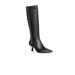 Saint G Women Leather Stiletto-Heeled Long Boots-picture-31