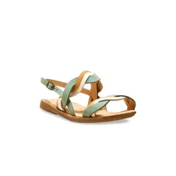 Saint G Women Open Toe Flats with Buckles-picture-33