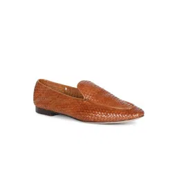 Saint G Women Textured Leather Loafers-picture-24