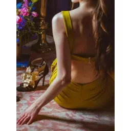 Saint G Women's Flower Black Ankle Strap Stilettos-picture-18