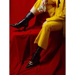 Saint G Women's Rosalie Black Booties-picture-47