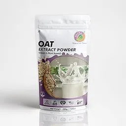 Saipro Oat milk Powder 200 g, makes ~2.5 Litre Plant based milk(18.8 gm high protein) Oat Extract Powder of Nordic & Australian oats| Lactose free,Dairy free oat milk 100% Plant based Oat Extract Powder of Nordic & Australian oats| Lactose free, Dairy free oat milk For Bevarges |Food| No added Color, No Preservatives, Sugar free, Diabetic friendly-picture-14