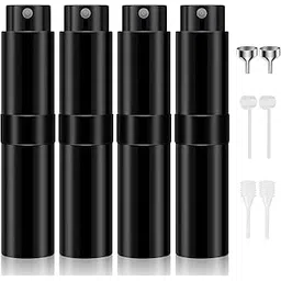 Saiveina 8ml Travel Perfume Atomizer Bottles Refillable, Mini Atomizer Sprayer for Perfume, Empty Travel Cologne Bottle Pocket Perfume Dispenser(4 Pack)-picture-52