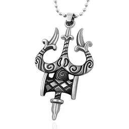 saizen Mens Religious pendant locket with chain-picture-45