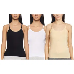 sajata Women White, Black, Beige Camisole-picture-10