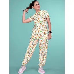 SAKARMAA Women Multicolor Printed Co-ordset-image-18