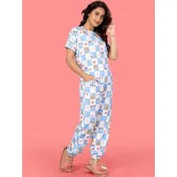 SAKARMAA Women Printed Night suit-image-36