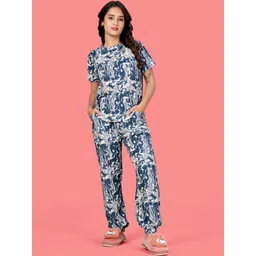 SAKARMAA Women Printed Night suit image 5