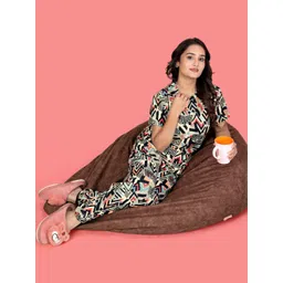 SAKARMAA Women Printed Night suit image 1