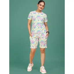 SAKARMAA womens T-Shirt & Shorts Co-Ords-picture-29