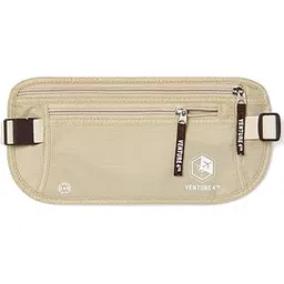 sakrimal Travel Hidden Money Belt for Men & Women, RFID Blocking Waist Pack for Cash,Passport, Wallet & Phone, Credit Cards and Travel Documents - Safe and Secure for Travel (Beige)-picture-30