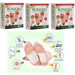 Sakshat Enterprise Kinoki Detox Foot Pads – Ginger & Salt Herbal Adhesive Patches for Natural Body Cleansing, Foot Care, Stress Relief, Relaxation & Pain Support (Pack of 10)-image-15