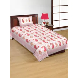 salgia Jaipuri Print Premium Full Length Bedsheet set-picture-37