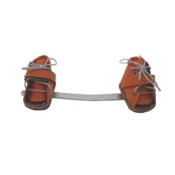 Salo Orthotics Orthopedic Club Foot Shoes with Dennis Brown Splint (5", ORANGE)-picture-11