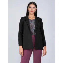 SALT Attire Black Plain Jacket-picture-43