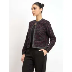 SALT Attire Black Polka Dot Jacket image 3