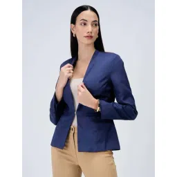 SALT Attire Blue Plain Jacket-picture-17