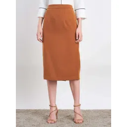 SALT Attire Brown Skirt-image-26