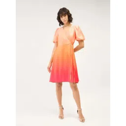SALT Attire Multicolored Ombre Dress-picture-12
