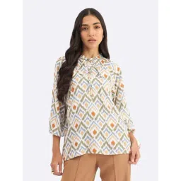 SALT Attire Multicolored Printed Top-picture-18