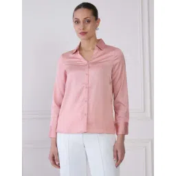 SALT Attire Pink Plain Shirt-picture-12