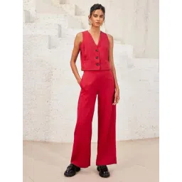 SALT Attire Red Waistcoat-picture-20