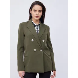 SALT ATTIRE Slim-Fit Double Breasted Blazer-picture-16