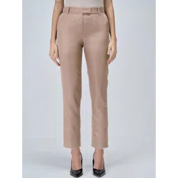 SALT ATTIRE Women Smart Slim Fit Trousers-picture-39