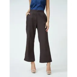 Saltpetre Classic Tencel Coffee Brown Trousers-picture-42