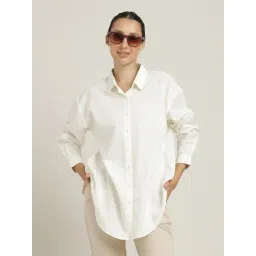 Saltpetre Off White Regular Fit Shirts-picture-37