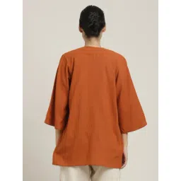 Saltpetre Orange Overlay Regular Fit Jackets image 2