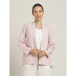 Saltpetre Pink Regular Fit Blazer-picture-39